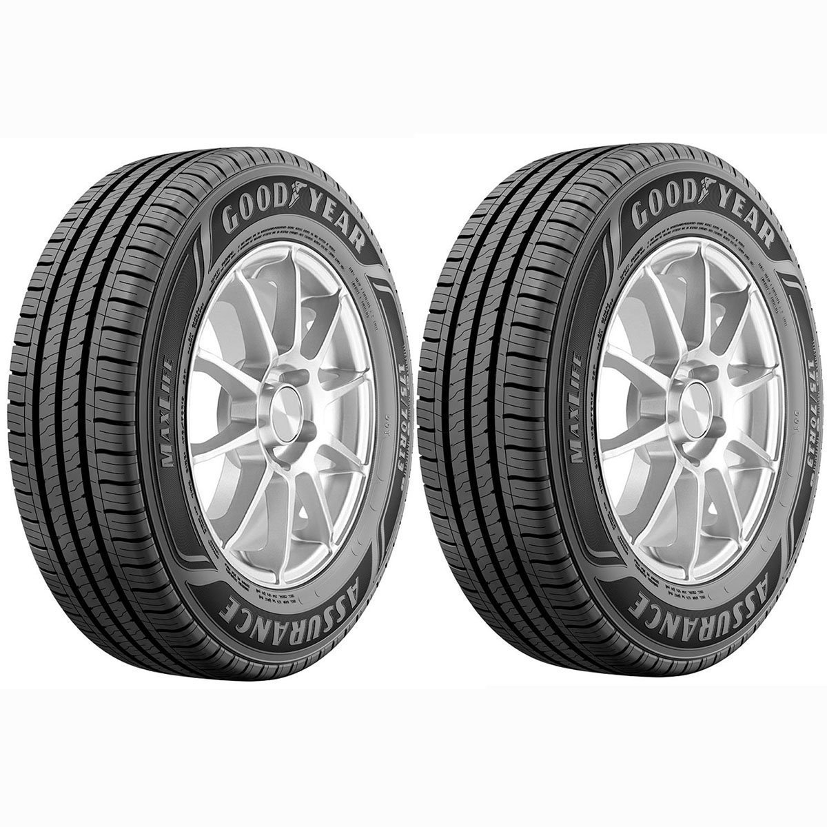 Kit x2 185/60R14 Goodyear Assurance Maxlife 86H
