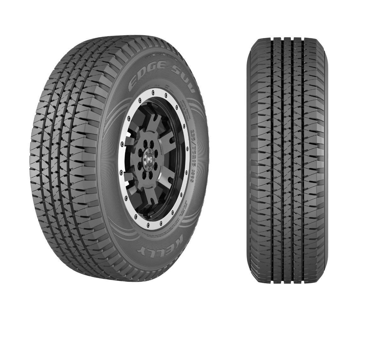 Kit x2 235/60R16 Goodyear Kelly Edge SUV 2 100 H