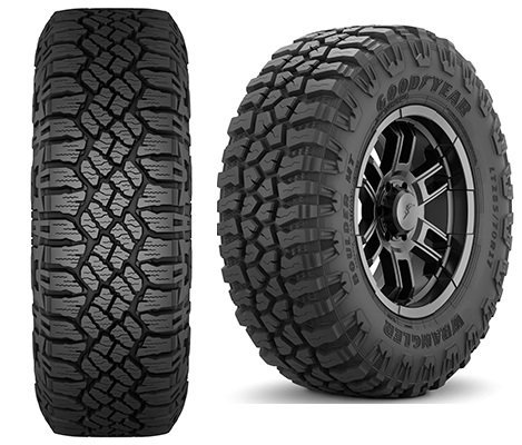 Kit x2 265/70R17 Goodyear Wrangler Boulder MT 121 Q E