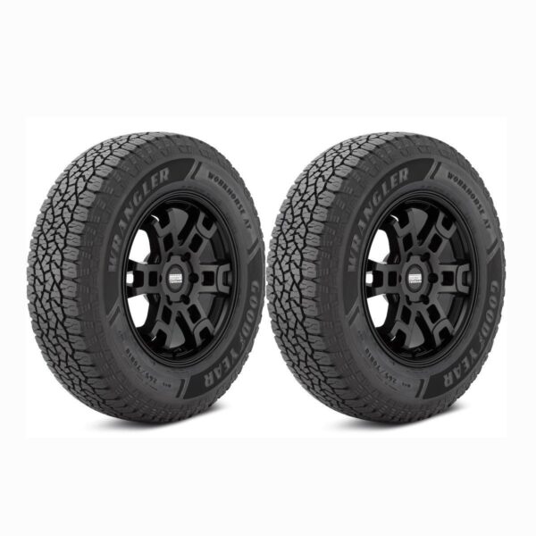 Kit x2 255/60R18 Goodyear Wrangler Workhorse AT 112T